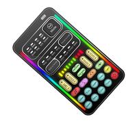 WATIIFUFU Mini Sound Card Per Live Streaming e Effetti Facile Usare Compatibile Con Smartphone e Computer