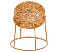 WATIIFUFU Mini Supporto per Piante in Wisteria Cestino Portafiori per Piante Grasse Stile Boho Moderno per Davanzale e Scrivania Facile da Montare Struttura Robusta