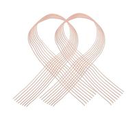 WATIIFUFU Nastro Elastico per Punte, 2 Pezzi, Rosa, per Danza Classica | Design Invisibile a Basso Profilo, Hold Anti-allentamento, per Lavoro Sul Palco e Lezione di Danza