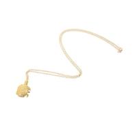 WATIIFUFU Orologio Da Tasca Forma Di Piccola Testuggine Orologio Al Movimento a Batteria Retrò Vintage Design Classico Colore Oro