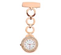 WATIIFUFU Orologio da Taschino per Infermiera Portatile e Leggero Clip di Sicurezza Robusta Design Elegante e Preciso per Lavoro e Istituzioni Mediche