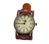 WATIIFUFU Orologio Da Uomo Vintage Vera Design Casual e Elegante Orologio Da Polso Resistente e Preciso Con Movimento Al Quarzo Adatto Per Occasioni Business e Uso Quotidiano Dal Look