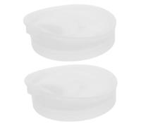 WATIIFUFU per da 1.6L e 1L Tappi Anti-Spruzzi in PP con Anello Sigillante 2 Pezzi per Bevande Perdite per Uso