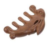 WATIIFUFU Pettine Massaggiante in Legno Per Capelluto Denti Larghi, Strumento Per Massaggio Thailandese Artigianale in Legno Di Sandalo, Massaggiatore Per Punti Di Agopuntura Del Corpo