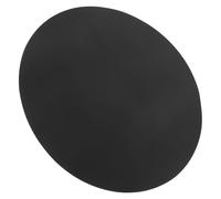 WATIIFUFU Piatto Girevole Sfondo Rotondo in Pvc Nero, Design Motorizzato, per Gioielli e Prodotti, per Close-up e Video 4k