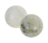 WATIIFUFU Piccoli Esercizi in Naturale Baoding Per La Mano Strumenti Per Massaggio Cinese Pietra Medica Sfere Di Ossidiana Per Massaggio Dei Tessuti Profondi