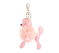 WATIIFUFU Portachiavi a Forma di Cane in Peluche Resistente 1 Pezzo Ciondolo per Borsa e Zaino Accessorio Decorativo per Chiavi e Gadget da Viaggio