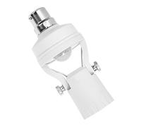 WATIIFUFU Portalampada Sensore Infrarossi Portalampada Sensore Umano per Esterni e Corridoi Materiale Robusto per Durata e Risparmio Energetico