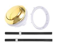 WATIIFUFU Pulsante Doppio per Wc Design a Asta Extra Lunga in Abs, Resistente e Affidabile, per Sostituire Vecchi Pulsanti in Serbatoi di Toilette a Doppio Scarico per Uso Colore Casuale