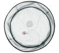 WATIIFUFU Rete da Pesca Design Versatile e Portatile Verde Pieghevole in Acciaio e Nailon per Pesci e Esca la Pesca in Darsena e Approdo