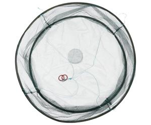 WATIIFUFU Rete da Pesca Design Versatile e Portatile Verde Pieghevole in Acciaio e Nailon per Pesci e Esca la Pesca in Darsena e Approdo