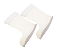 WATIIFUFU Ricambio Interno in Cotone Artificiale Bianco, Rivestimento Termico Versatile e Facile da Curare per Stivali da Pioggia Uomo, per Spostamenti Quotidiani Invernali