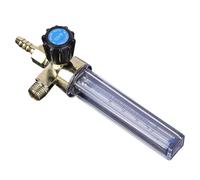 WATIIFUFU Riduttore di Pressione Scala Chiara Flussometro per Bombola Argon in Lega per Impianto Home Brew e Kegerator