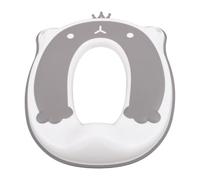 WATIIFUFU Riduttore Wc per Forma di Orso con Ventose Antiscivolo | Tpe e Pp, Leggero, per Uscite e Viaggi, Favorisce la Partecipazione dei Piccoli