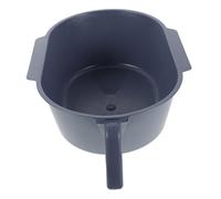 WATIIFUFU Secchio di Ricambio per Sedia Wc Ergonomico in Plastica per Anziani e Pazienti con Design Facile da Pulire e Manico Pratico per Uso Domestico e Ospedaliero