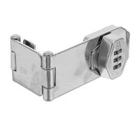 WATIIFUFU Serratura per Cassetti e Armadietti con Password, Serratura a Combinazione in Metallo per Mobili da Cucina e Ufficio, Blocco Sicurezza con Doppia Cerniera e Installazione con Viti