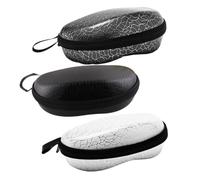 WATIIFUFU Set Di 3 Pratici Portaocchiali Con Cerniera Custodia Rigida Per Occhiali Da Sole Compatti