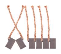 WATIIFUFU Set di 6 Spazzole in Carbonio e Rame per Motore Elettrico Auto, Resistente e Facile da Installare, per Motorino Tergicristallo e Alzavetri