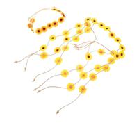 WATIIFUFU Set Di Fasce Per A Forma Di Girasole Decorazioni Floreali Per Fasce Per Per Donne E Ragazze Confezione Sfusa Accessori Per Per Occasioni Speciali