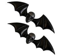 WATIIFUFU Set Di Fermagli Per A Forma Di Teschio Forcine Gotiche Accessori Per Alla Moda A Forma Di Teschio E Stile Gotico Per Halloween