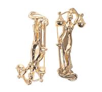 WATIIFUFU Spilla da Bavero Statua Greca 2 Pezzi, Spilla Scultorea Classica in Lega Color Oro, Accessorio Elegante per Abiti, Camicie e Cappotti, Decorazione Simbolica per Eventi e