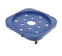 WATIIFUFU Supporto Bombola Gas Rimovibile in Acciaio con Vassoio Robusto Base Mobile per Bombole e Piante Carrello Multifunzione con Ruote Resistente e Facile da Spostare per Cucina e