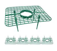 WATIIFUFU Supporto per Fragole 5 Pezzi Pp Verde Gambe Stabili | Struttura Quadrata, per Frutti e Ortaggi, Uso in Vaso e Giardinaggio, Flusso D'aria Migliorato