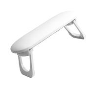 WATIIFUFU Supporto per Mani da Manicure in Plastica Bianco Elegante e Semplice, Poggiabraccio Regolabile per Tavolo Manicure, per Saloni Professionali