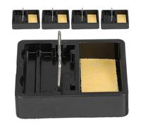 WATIIFUFU Supporto per Saldatore Elettronico Mini Resistente al Calore con Spugna per Pulizia, Set da 5 Pezzi per Postazione di Lavoro Portatile e Assistente per Saldatura Fai da Te