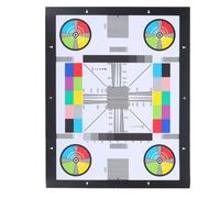 WATIIFUFU Tabella di Allineamento Cctv 40X30 CM Scheda di Calibrazione Colore e Messa a Fuoco per Strumento Professionale per Test Obiettivi e Monitoraggio in Ambienti Interni ed Esterni