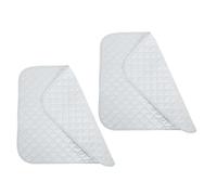 WATIIFUFU Tappetino da Stiro Portatile Pieghevole in Cotone Resistente al Calore 2 Pezzi 60x55cm per Uso in Dormitorio e Viaggio, Alternativa Pratica al Piano da Stiro
