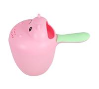 WATIIFUFU Tazza per Risciacquo Accessorio Doccia Shampoo per Ragazzo Ragazza Facile da Impugnare e Versare Acqua a Forma di Ippopotamo in Pp Adorabile per Bagnetto