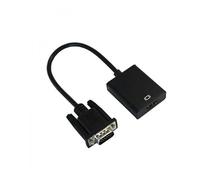 Watio Wave Adattatore - converte il segnale VGA a HDMI, ideale per proiettori e display. Include una porta di ingresso VGA e uscita HDMI. Compatibile con vari dispositivi. * #*