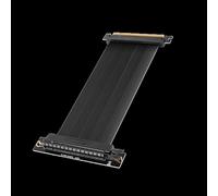 Watio Wave Cavo di alimentazione - Cavo Pci-e 4.0 x16 300 mm in nero, ideale per collegare componenti ad alte prestazioni. Compatto e resistente. *