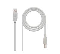 Watio Wave Cavo di collegamento: USB tipo A-B, 3 m, alta velocità, ideale per trasferimenti dati, robusto e flessibile. Compatibile con vari dispositivi. *