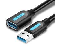Watio Wave Cavo di prolunga - Cavo USB 3.0 da 0,50 m, maschio a maschio, alta velocità, materiale durevole, ideale per estendere connessioni USB. *