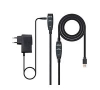 Watio Wave Cavo di prolunga USB 3.0 - estende la connettività con 15 m di lunghezza, tipo a/m, alta velocità e durevole. Ideale per più dispositivi. *