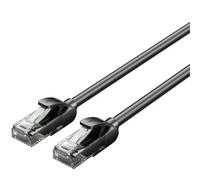 Watio Wave Cavo di rete - tubo RJ45 Cat.5e UTP AWG26, 50 m, colore: nero. Ideale per connessioni ad alta velocità e trasferimento dati. *