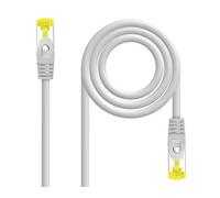 Watio Wave Cavo di rete - tubo RJ45 SFTP CAT6A AWG26 3 m Grigio, ideale per alta velocità di connessione, resistente e flessibile. *