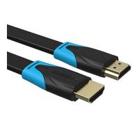 Watio Wave Cavo HDMI 4K HDMI 4K maschio a maschio 1m awg30 nero per trasmissione video e audio ad alta definizione. *