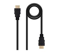 Watio Wave Cavo HDMI - Cavo ad alta velocità V1.4, 1,8 m, collegamento A/M-A/M, compatibile HEC, ideale per trasmissione video e audio ad alta definizione. * #*