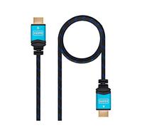 Watio Wave Cavo HDMI - Cavo v2.0 da 5 metri, supporta risoluzione 4K, colore nero, ideale per collegamenti ad alta definizione. *
