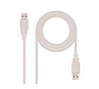 Watio Wave Cavo prolunga - Cavo USB 2.0 tipo A/M-A/M 1,0 m, ideale per collegare dispositivi, alta velocità di trasferimento. Compatibile e versatile. *