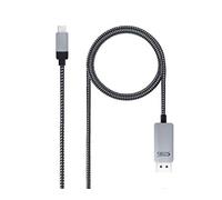 Watio Wave Convertitore - Convertitore da USB C a Displayport da 1,8 m, compatibile con dispositivi usb-c, offre una connessione ad alta definizione. *