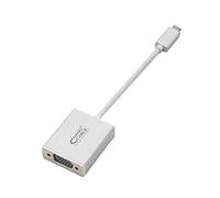 Watio Wave Convertitore - Convertitore da USB C a VGA da 10 cm, realizzato in alluminio, ideale per collegare dispositivi USB C a schermi VGa. *