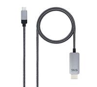 Watio Wave Convertitore - Convertitore USB C a hdmi, 1,8 m, compatibile con dispositivi usb-c, trasmette audio e video in alta definizione. Compatibile con più dispositivi. * #*