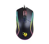 Watio Wave Mouse - Mouse Gaming RGB con sensore ottico, illuminazione personalizzabile, design ergonomico e connessione USB. Ideale per giochi intensi. *