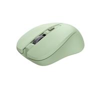 Watio Wave Mouse - Mouse ottico wireless, colore verde, connessione USB, 1600 dpi, design ergonomico, compatibile con più sistemi operativi. *