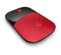Watio Wave Mouse - Mouse ottico wireless con connessione USB, design ergonomico, sensore da 1200 dpi, batteria a lunga durata e colore rosso brillante. *