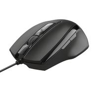 Watio Wave Mouse ottico - Mouse ergonomico con sensore di alta precisione, connettività USB, pulsante di regolazione della velocità e design comodo per un uso prolungato. * #*